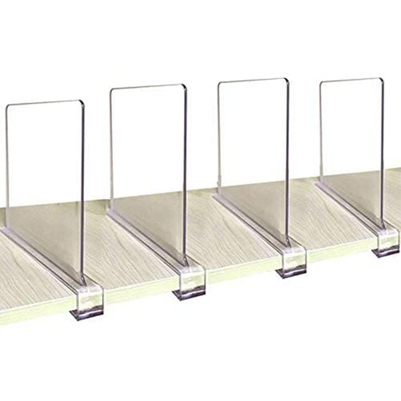 Acrylic Closet Shelf Dividers