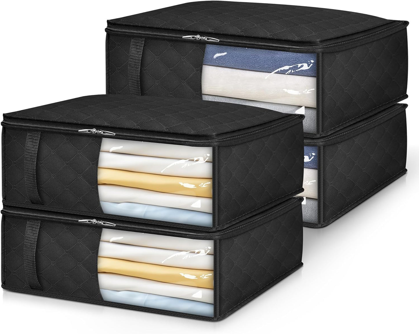4 Pack Bed Sheet Organizers Queen/King 4 Pack