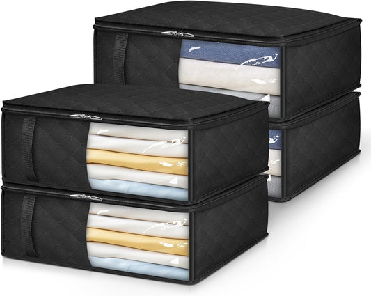 4 Pack Bed Sheet Organizers Queen/King 4 Pack