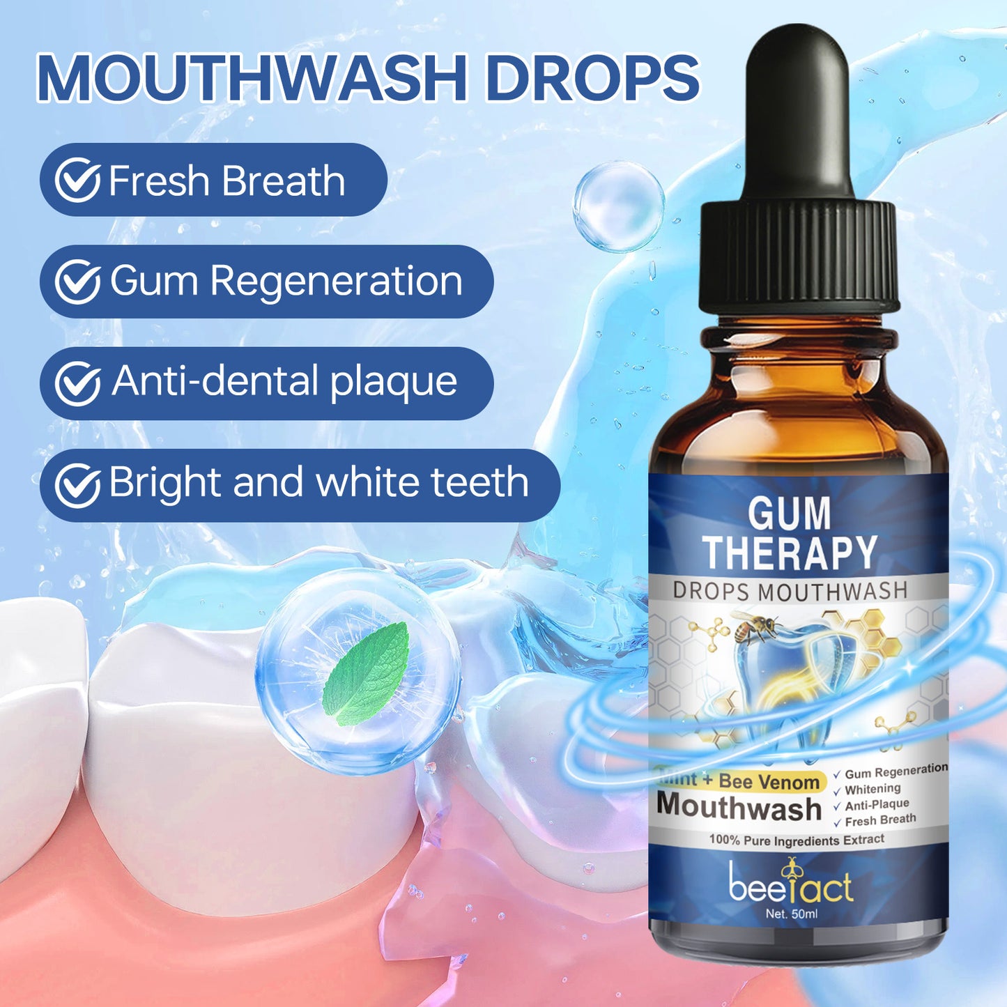Mint Mouthwash Drops