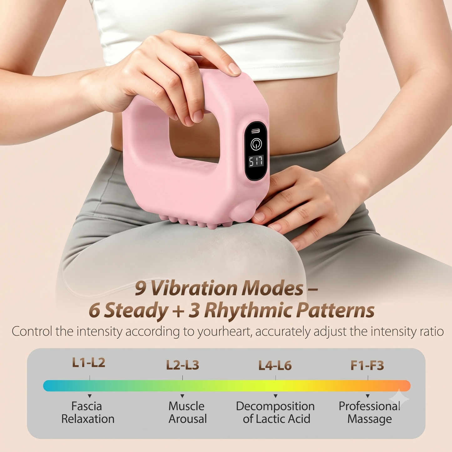 Electric Fascia Ring Massager