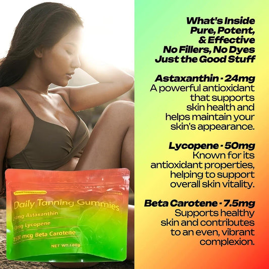 Watermelon Tanning Gummies