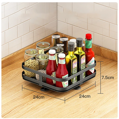 Multifunctional Multilevel Kitchen Spice Rack